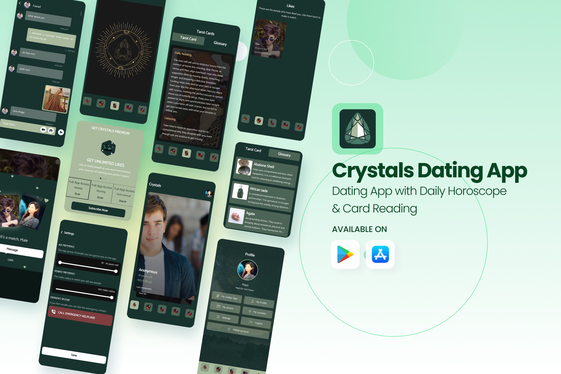 Crystals Dating App